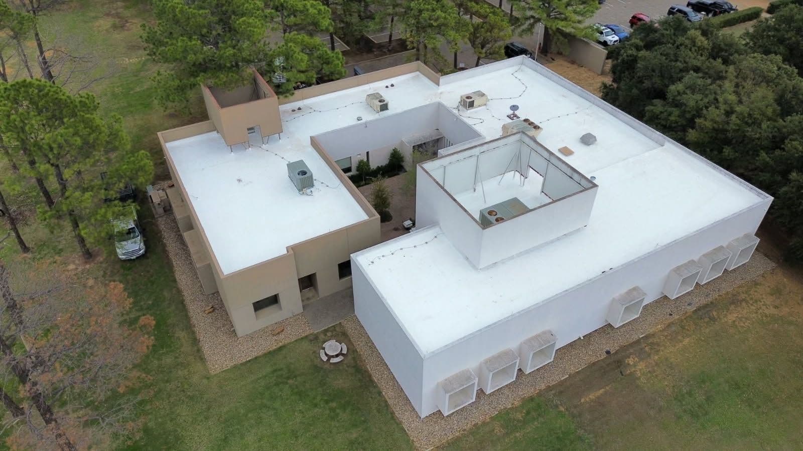 Sleek TPO Roofing System Installation image